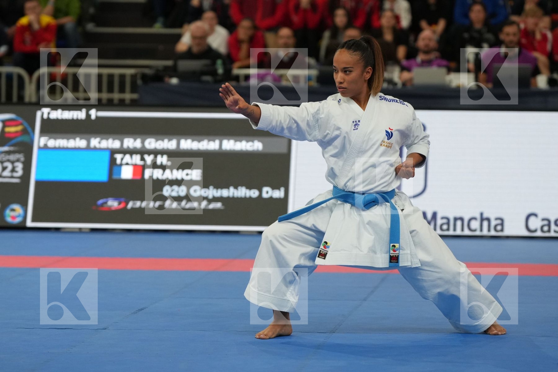 TAILY HELVETIA (FRANCE) in Female Kata - Final bout