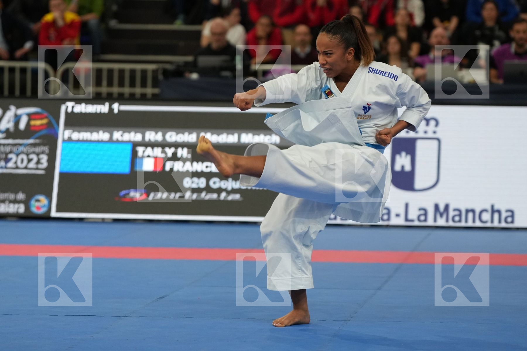 TAILY HELVETIA (FRANCE) in Female Kata - Final bout