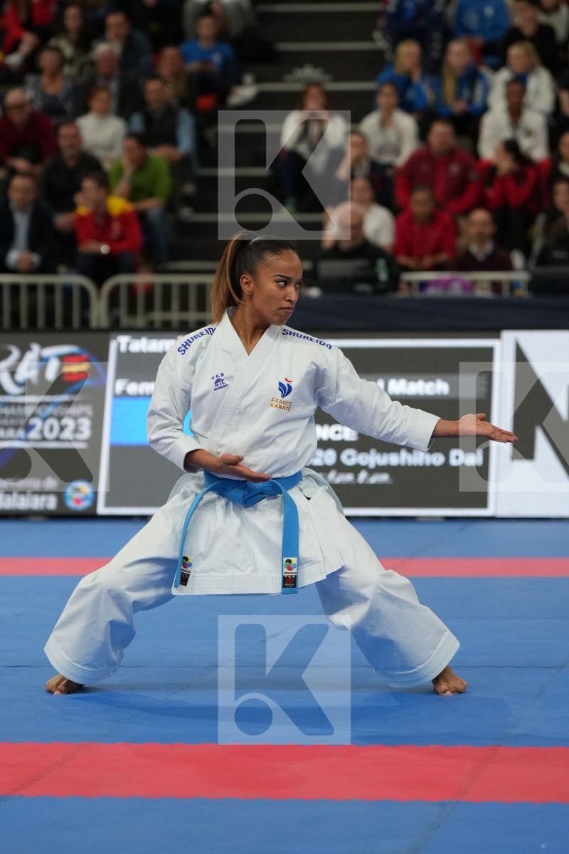 TAILY HELVETIA (FRANCE) in Female Kata - Final bout