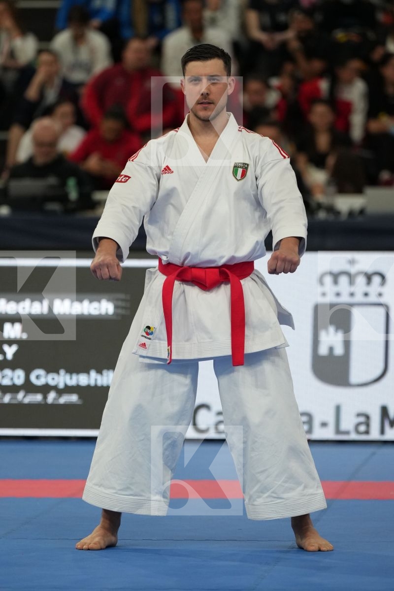 BUSATO MATTIA (ITALY) in Male Kata - Final bout
