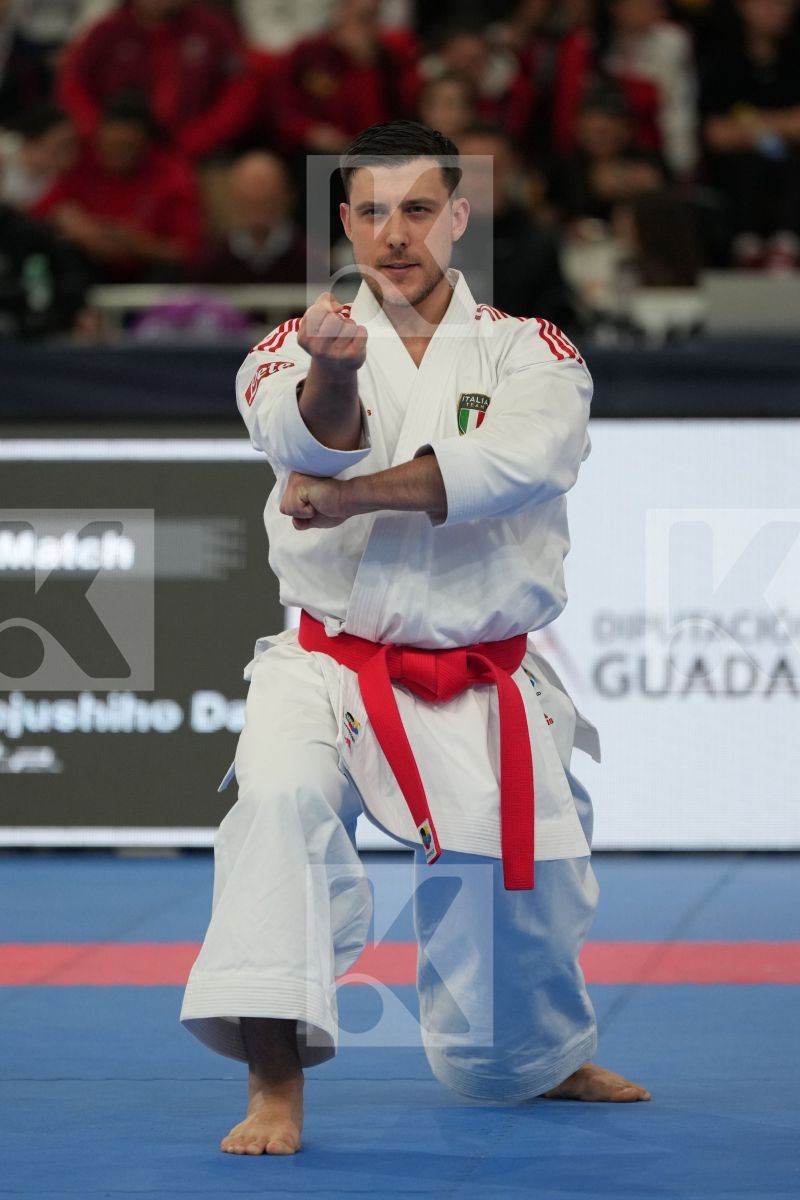 BUSATO MATTIA (ITALY) in Male Kata - Final bout