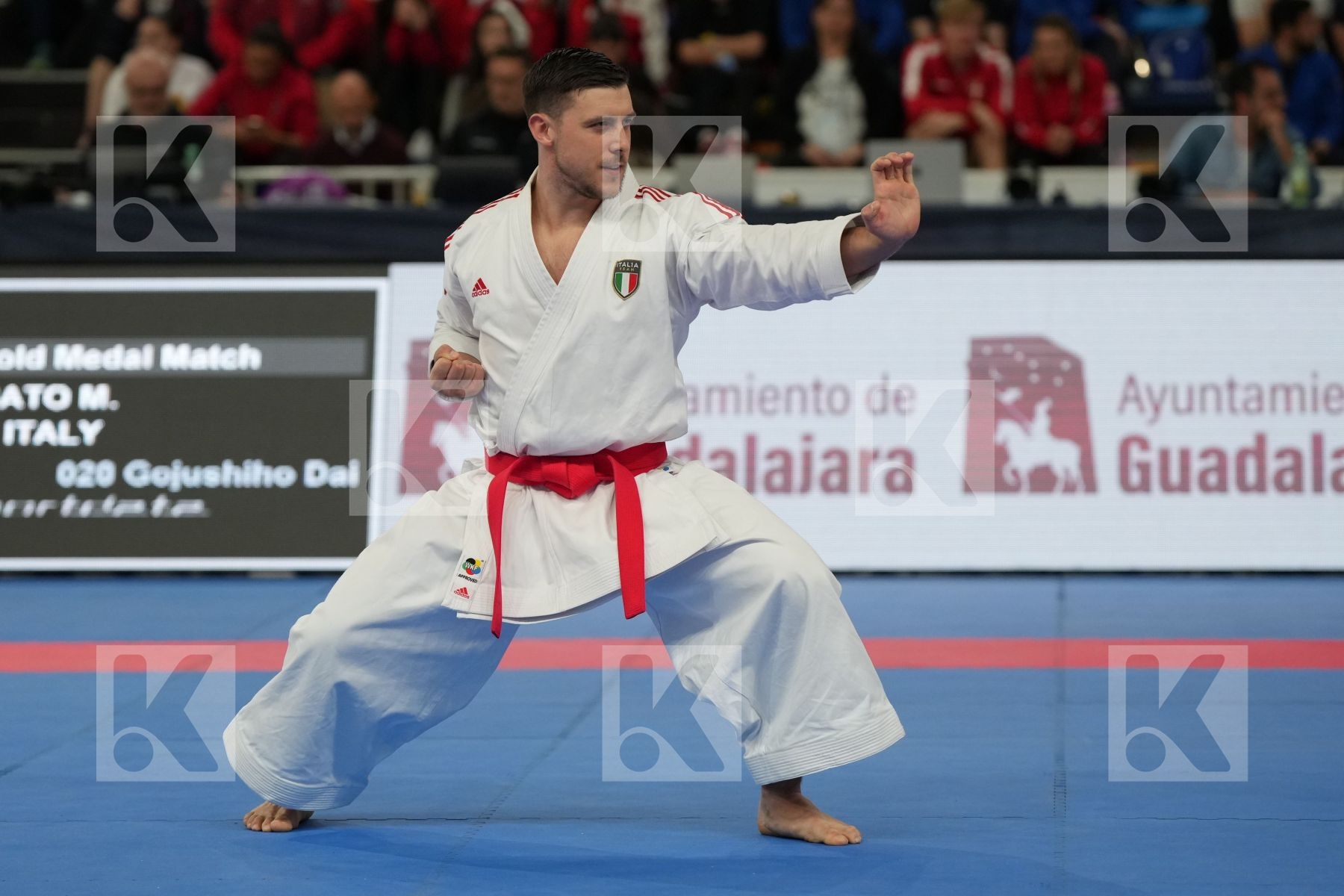 BUSATO MATTIA (ITALY) in Male Kata - Final bout