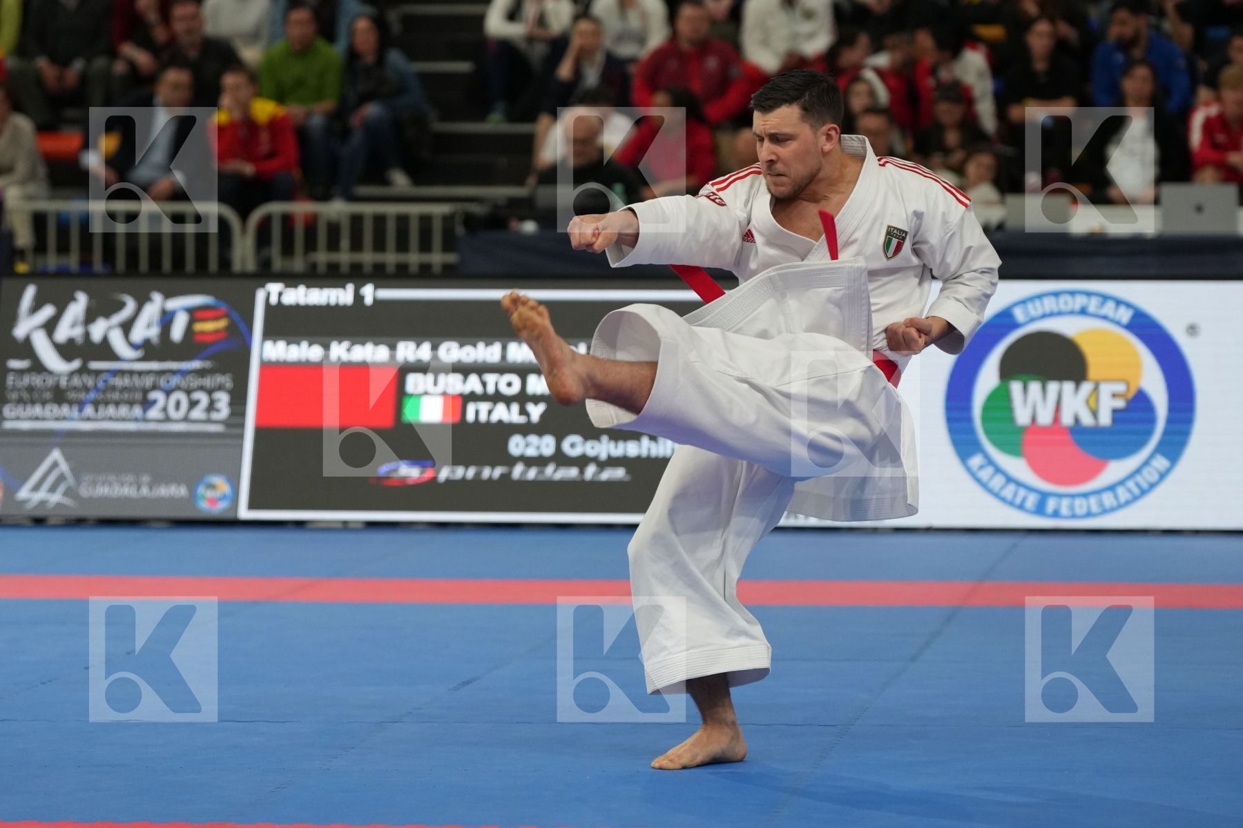 BUSATO MATTIA (ITALY) in Male Kata - Final bout