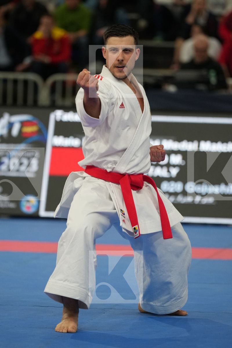 BUSATO MATTIA (ITALY) in Male Kata - Final bout