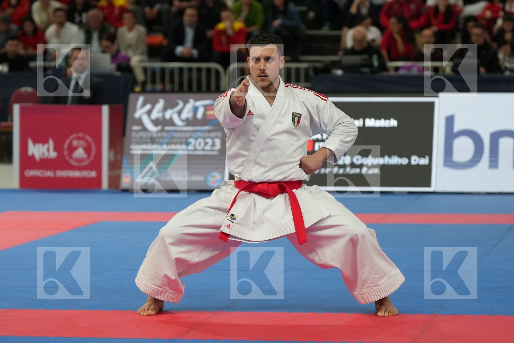 BUSATO MATTIA (ITALY) in Male Kata - Final bout