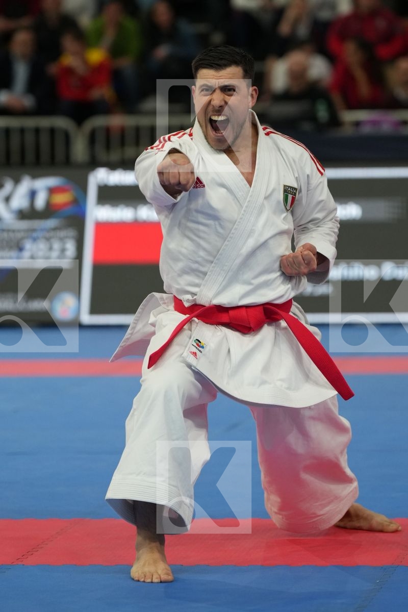 BUSATO MATTIA (ITALY) in Male Kata - Final bout