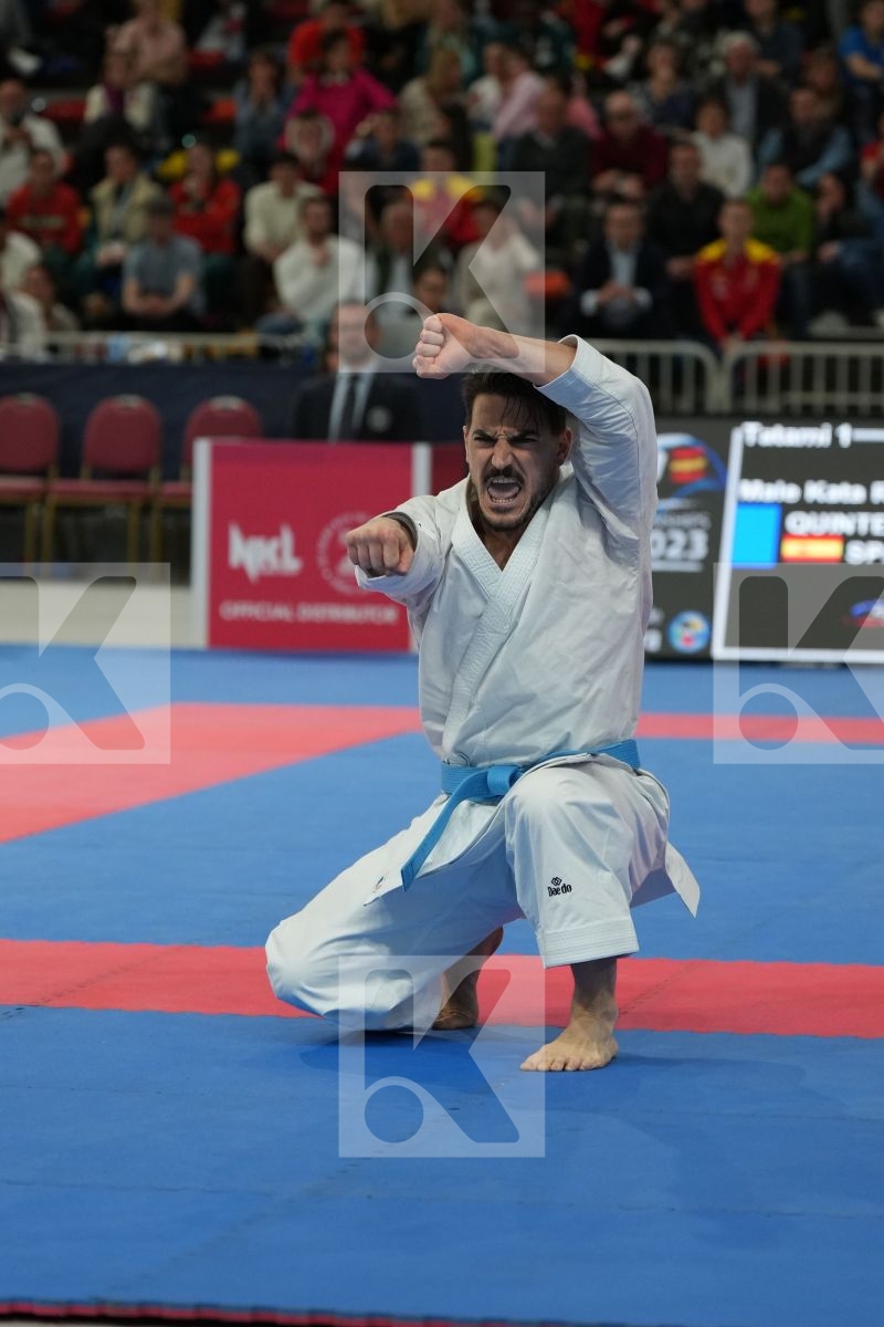 QUINTERO CAPDEVILA DAMIAN HUGO (SPAIN) in Male Kata - Final bout