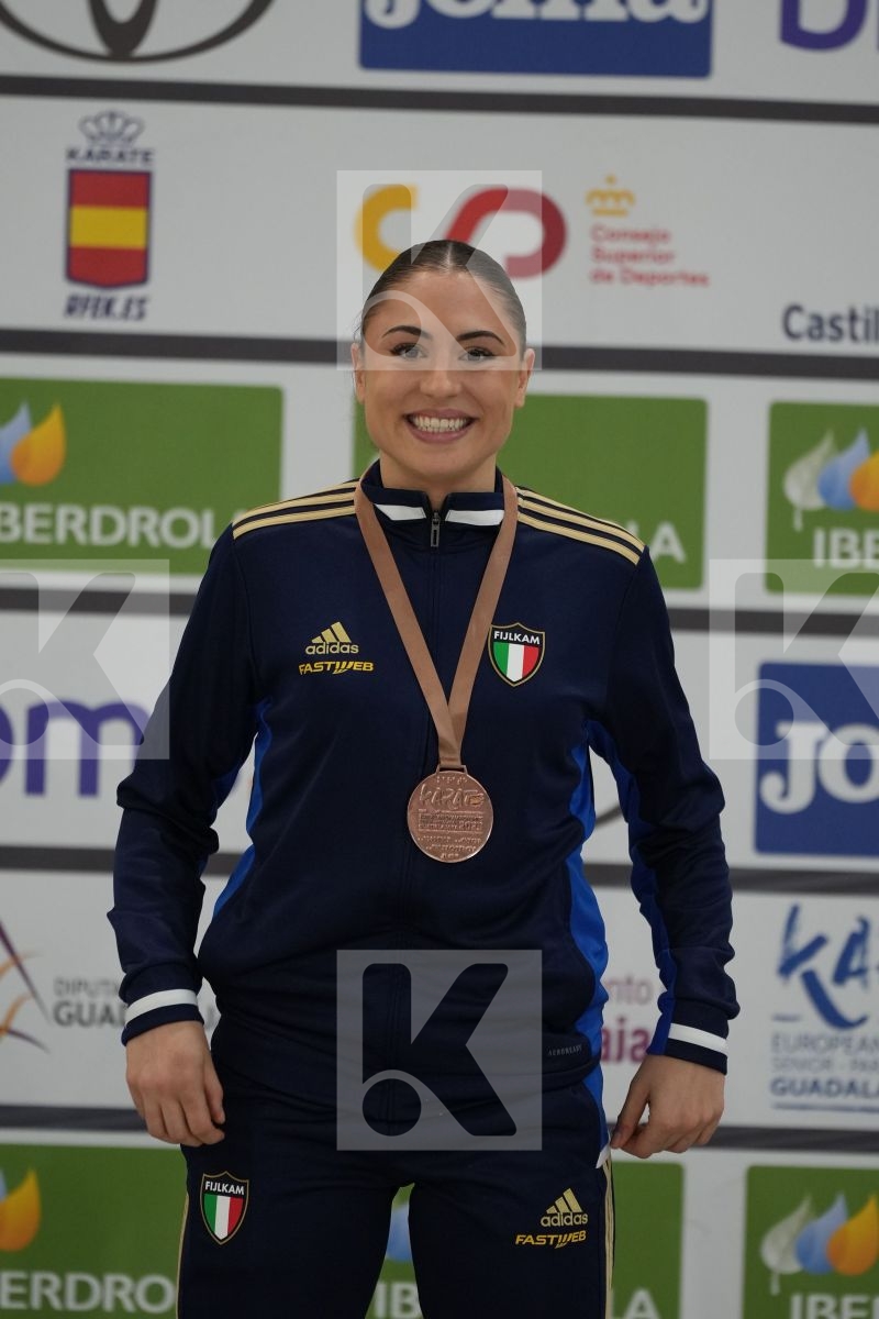 Female Kumite 68+ Kg - Podium ceremony
