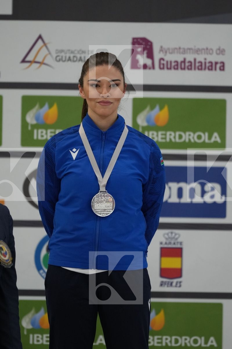 Female Kumite 68+ Kg - Podium ceremony