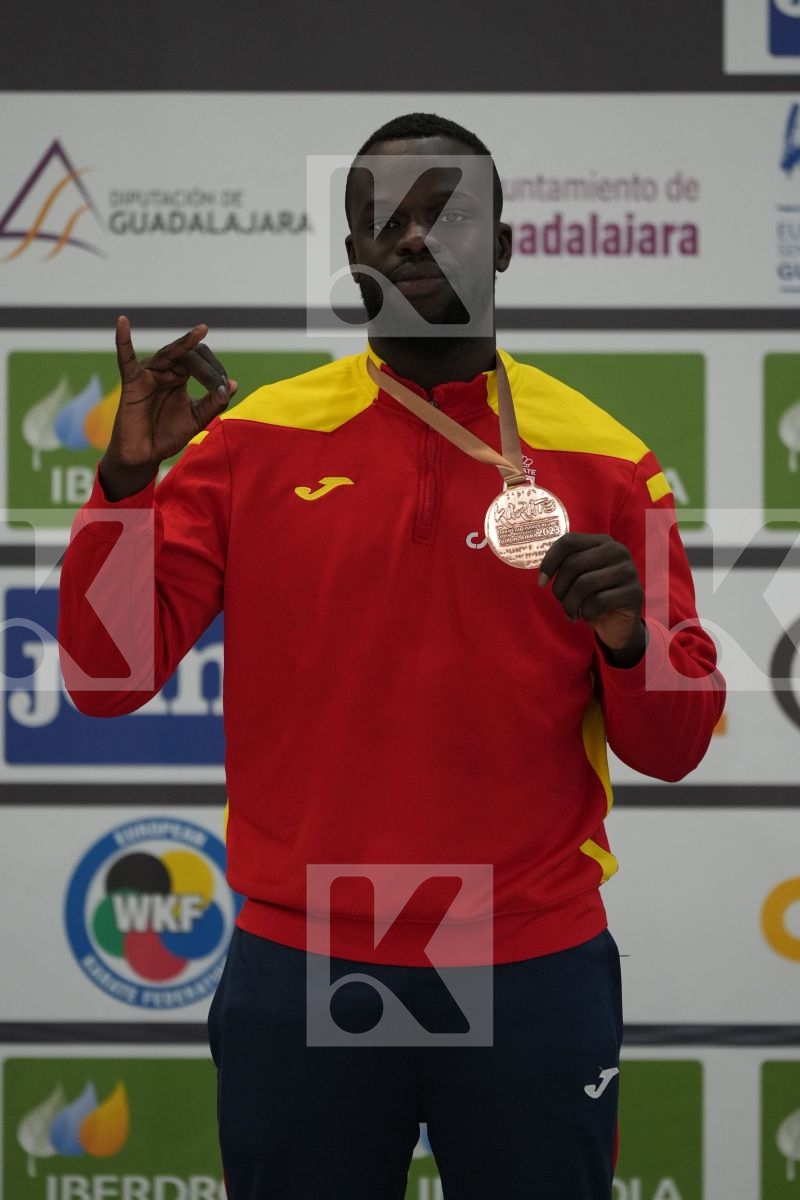 Male Kumite 84+ Kg - Podium ceremony