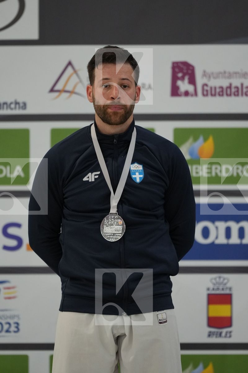 Male Kumite 84+ Kg - Podium ceremony