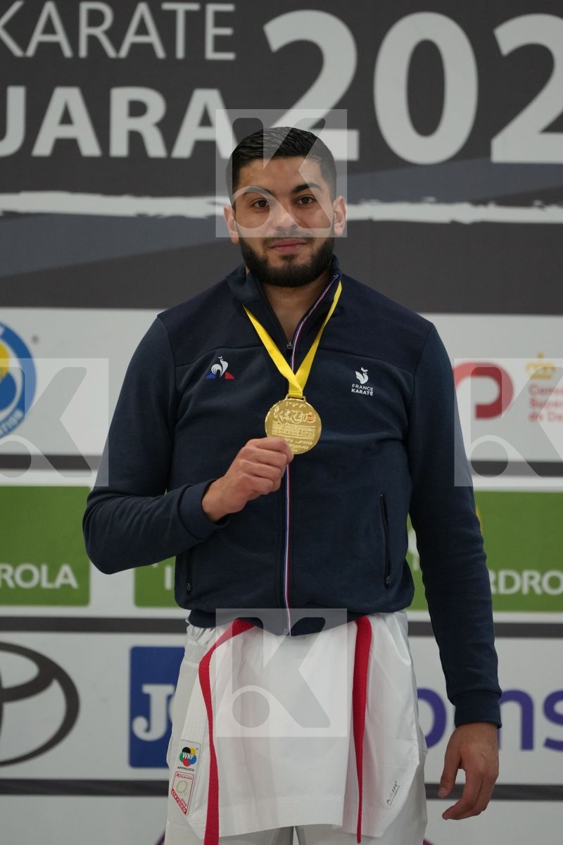 Male Kumite 84+ Kg - Podium ceremony