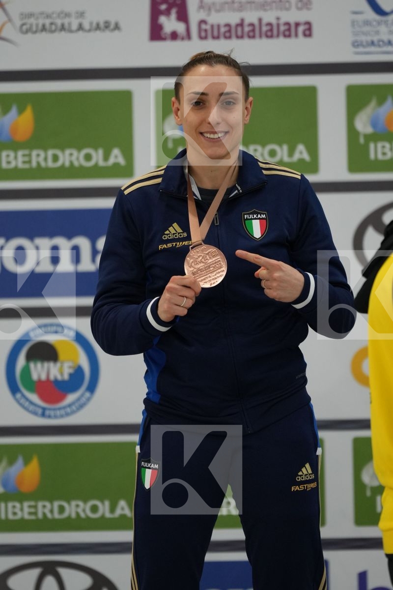 Female Kumite -68 Kg - Podium ceremony