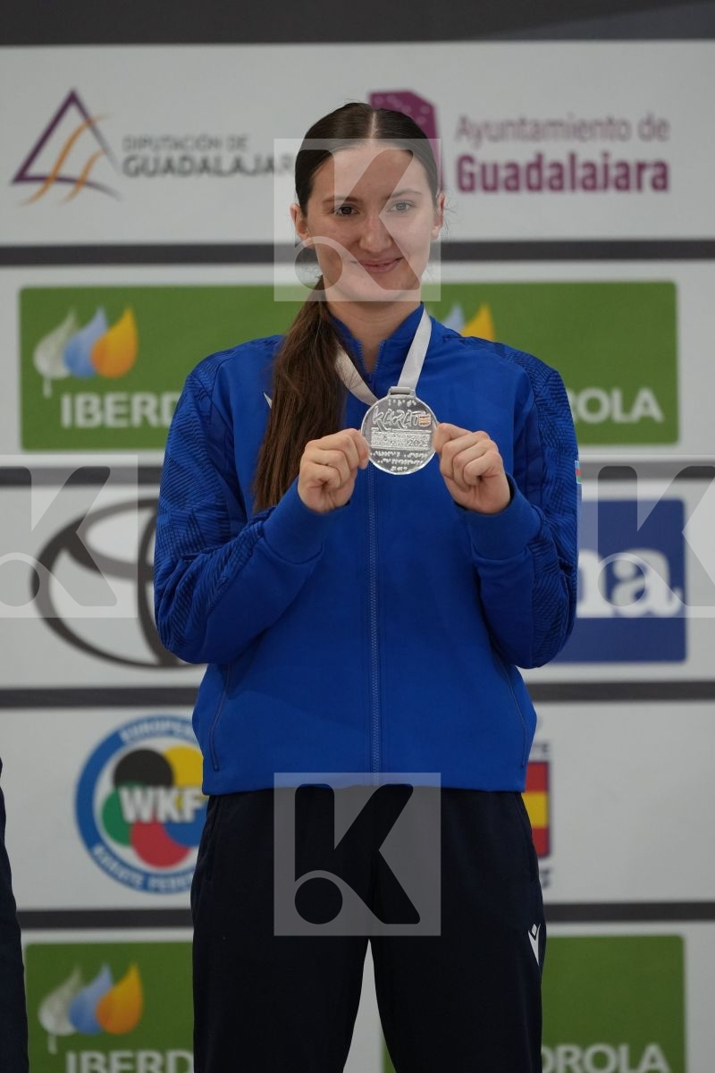 Female Kumite -68 Kg - Podium ceremony