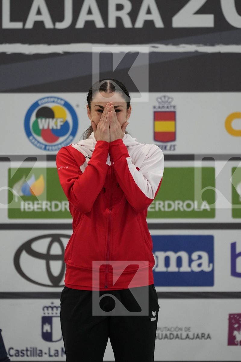 Female Kumite -68 Kg - Podium ceremony
