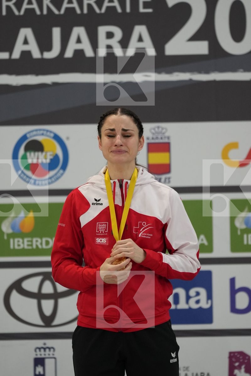 Female Kumite -68 Kg - Podium ceremony