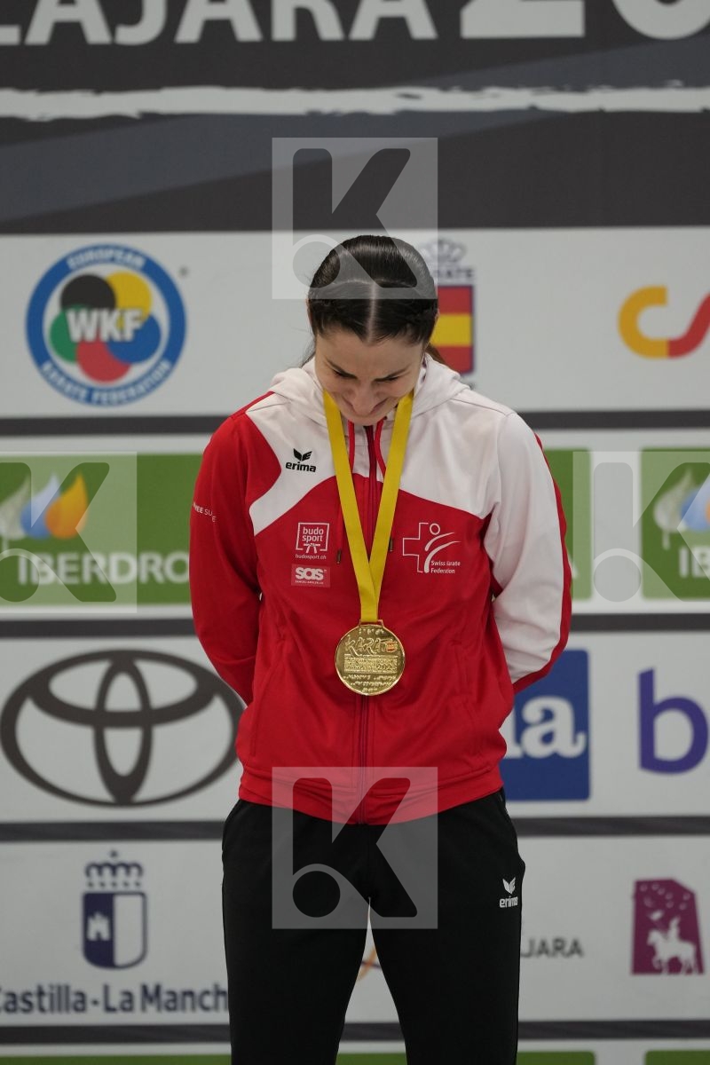 Female Kumite -68 Kg - Podium ceremony