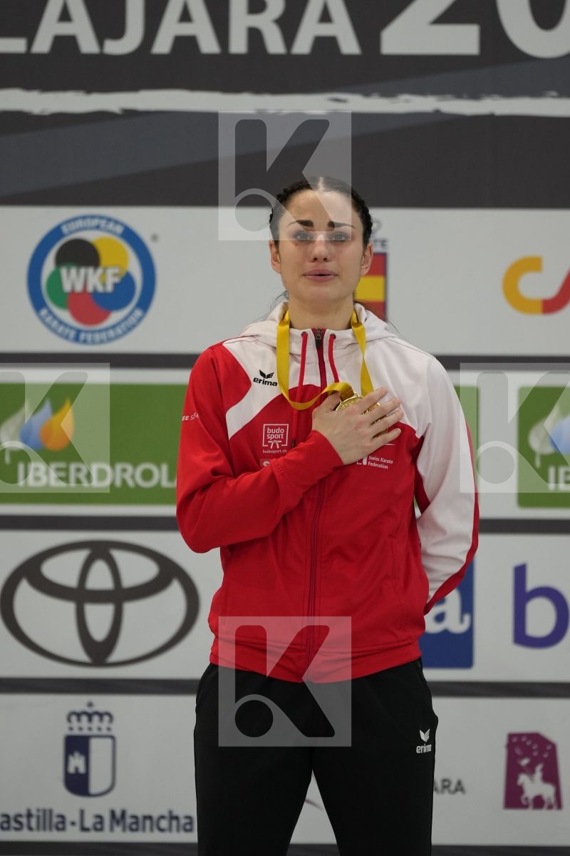 Female Kumite -68 Kg - Podium ceremony