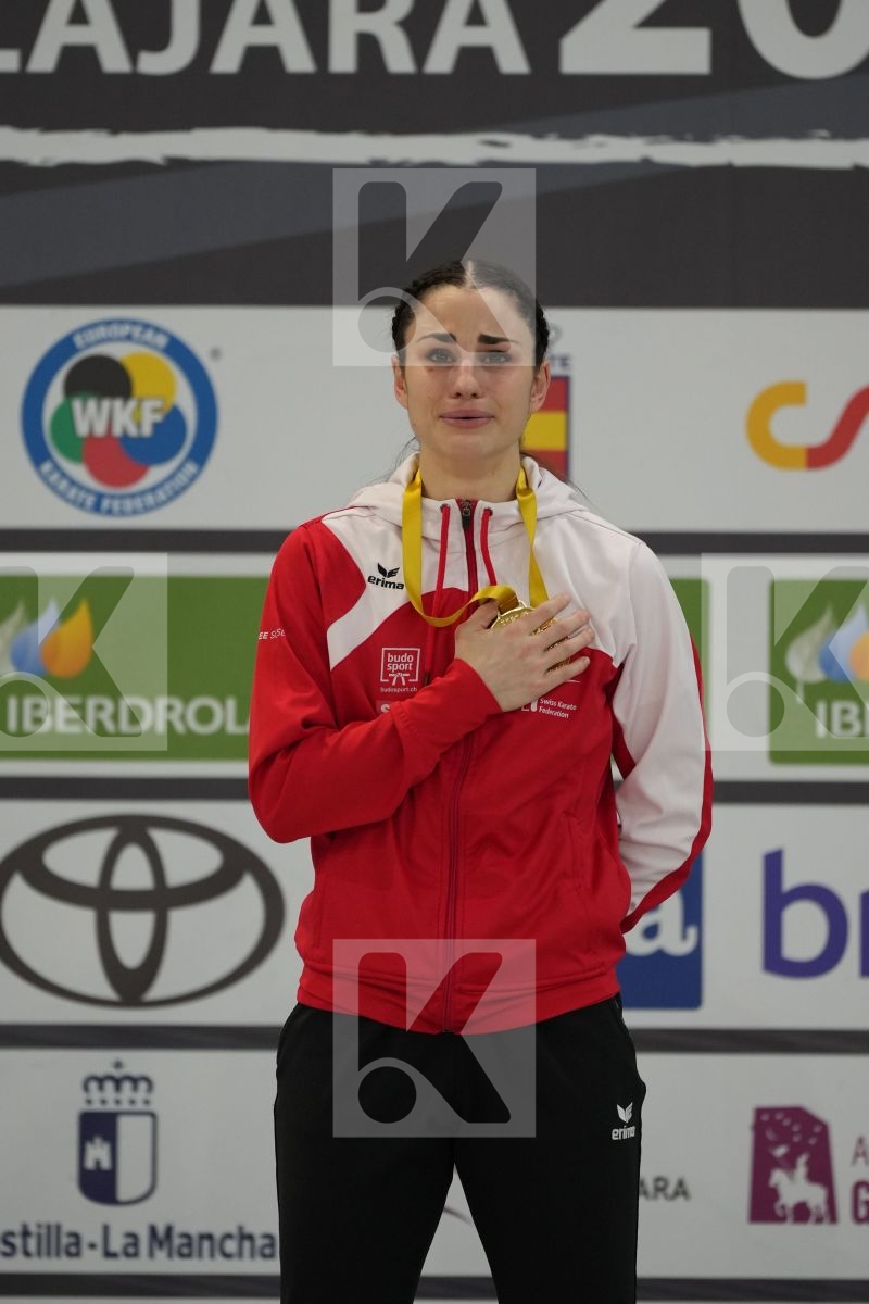 Female Kumite -68 Kg - Podium ceremony