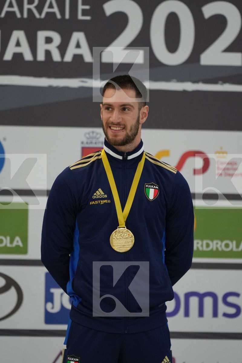 Male Kumite -84 Kg - Podium ceremony