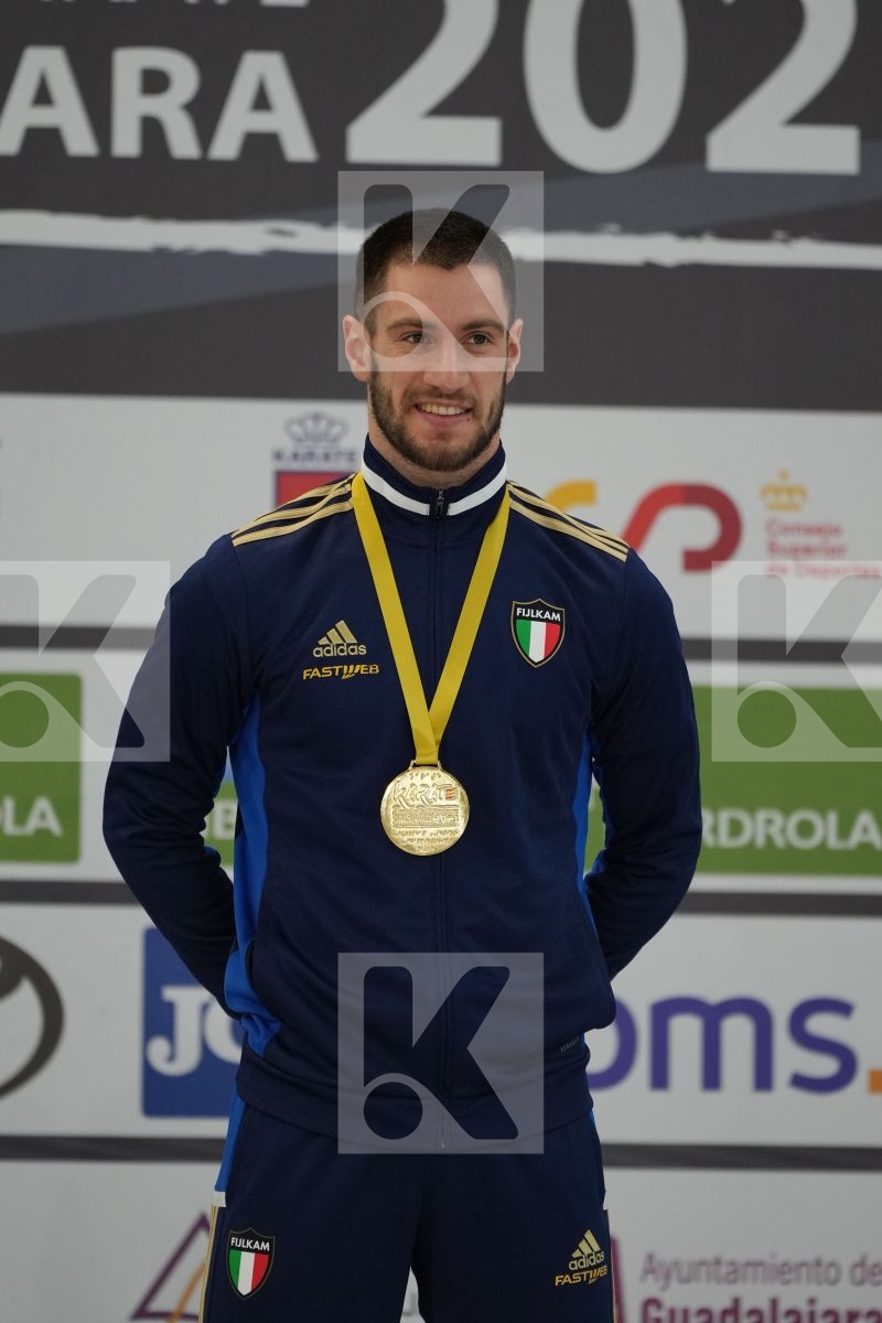 Male Kumite -84 Kg - Podium ceremony