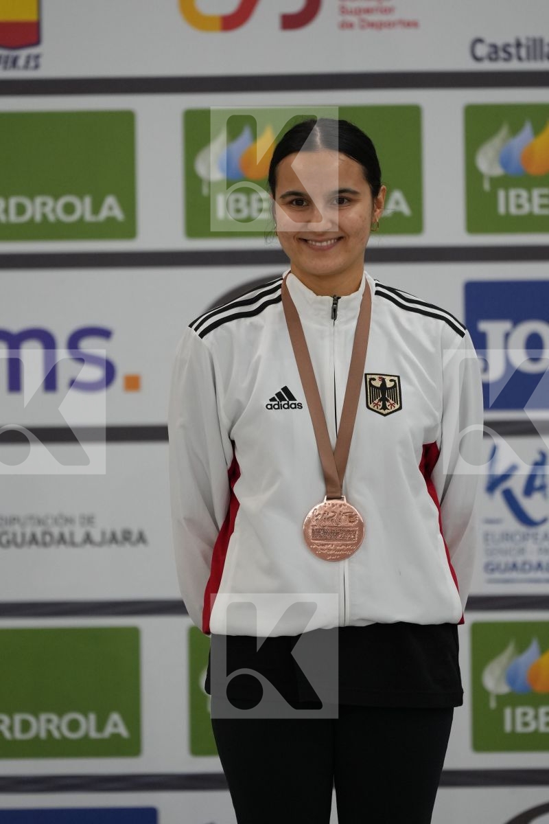 Female Kumite -55 Kg - Podium ceremony