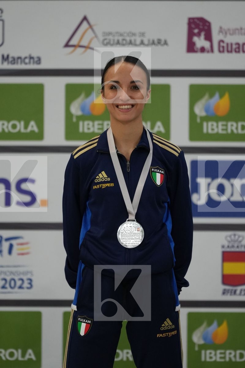 Female Kumite -55 Kg - Podium ceremony