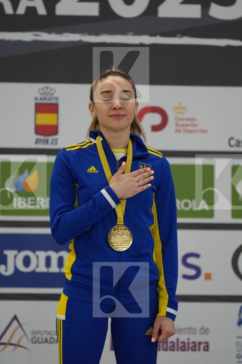 Female Kumite -55 Kg - Podium ceremony