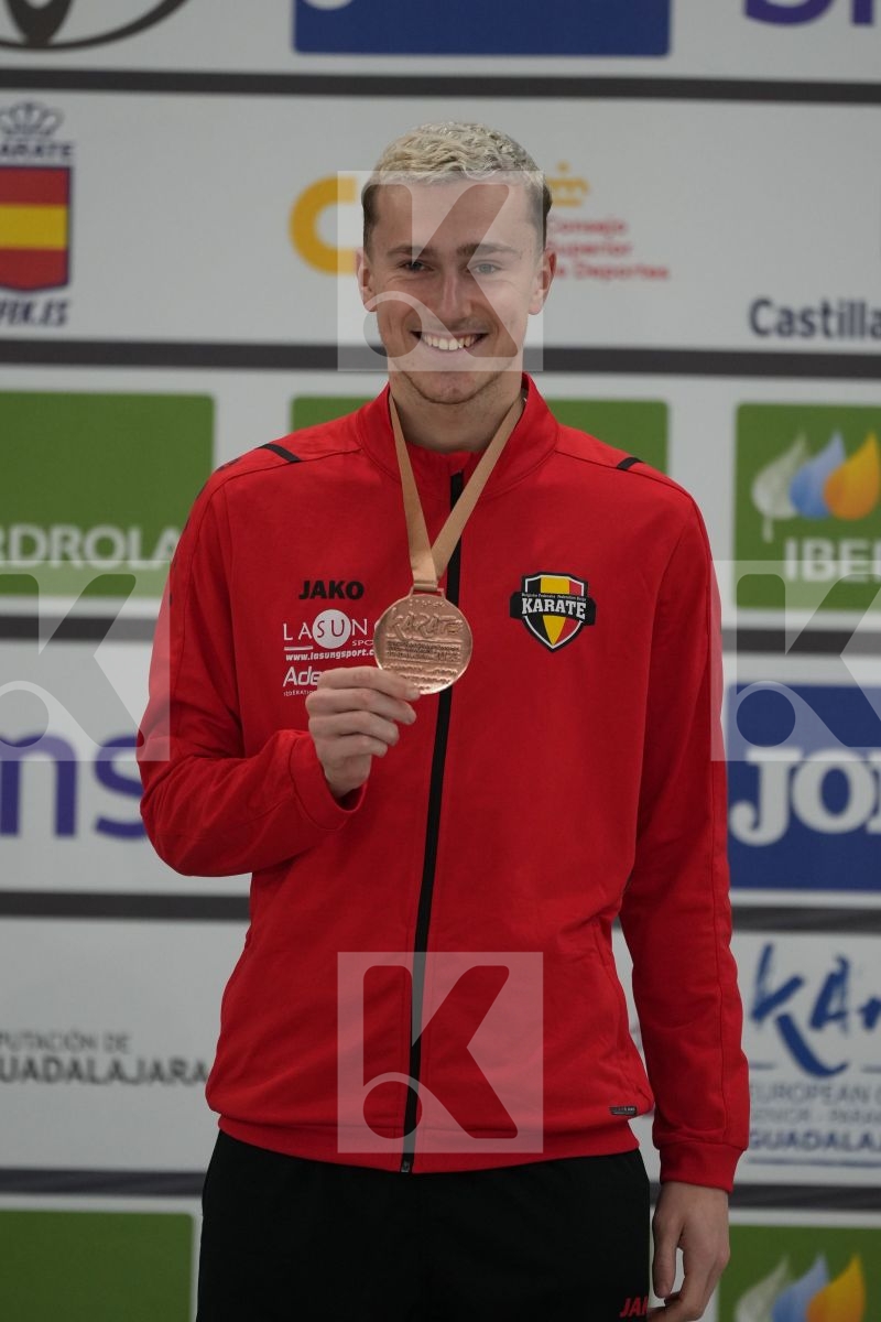Male Kumite -75 Kg - Podium ceremony
