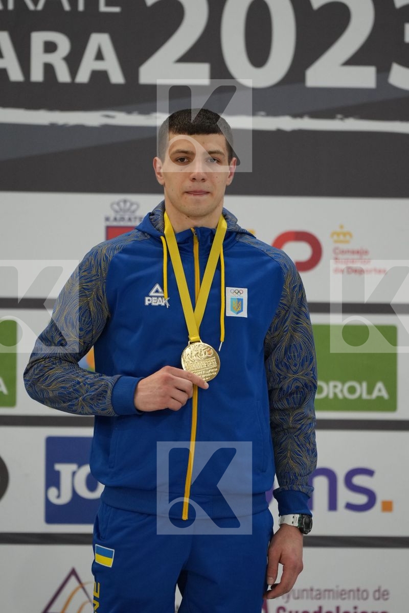 Male Kumite -75 Kg - Podium ceremony