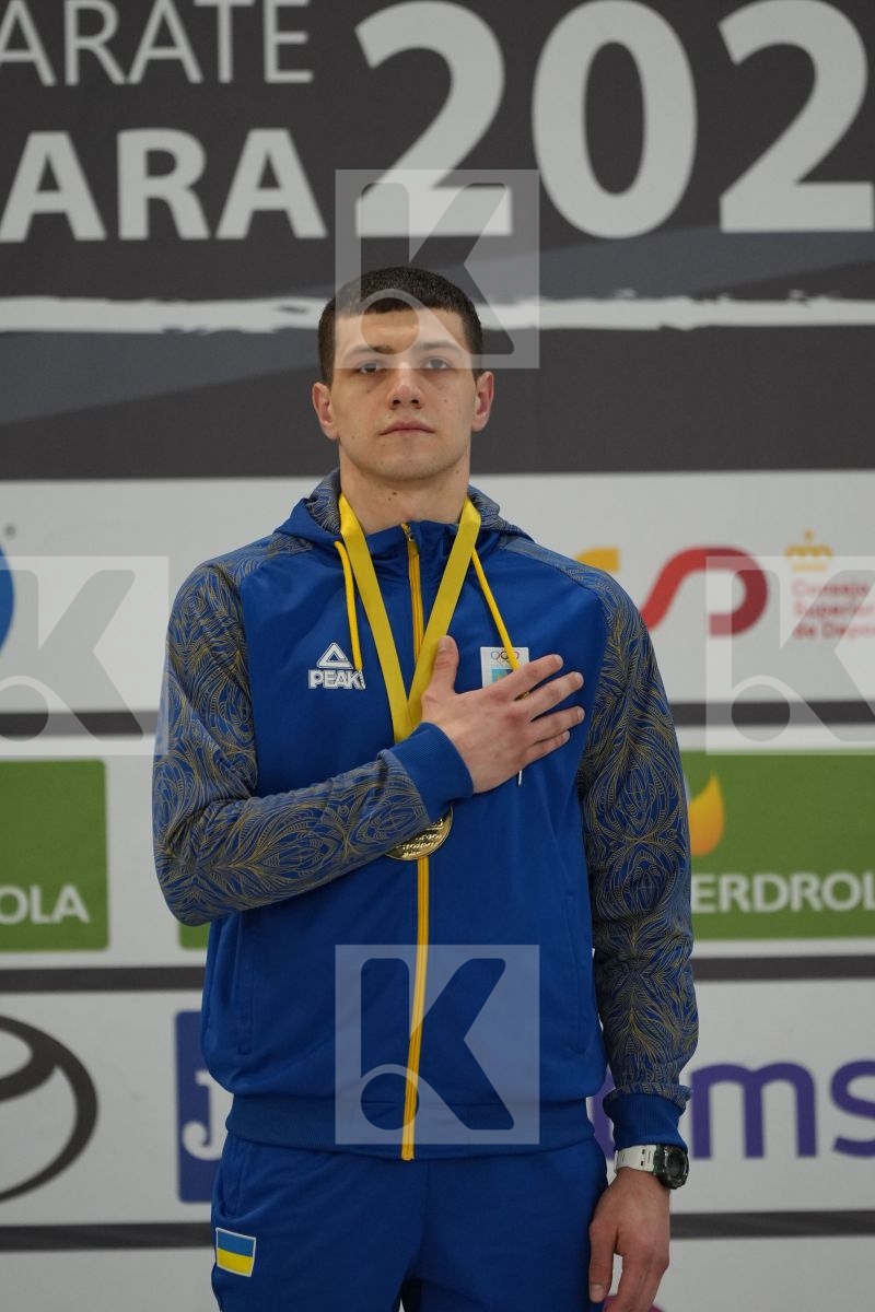 Male Kumite -75 Kg - Podium ceremony