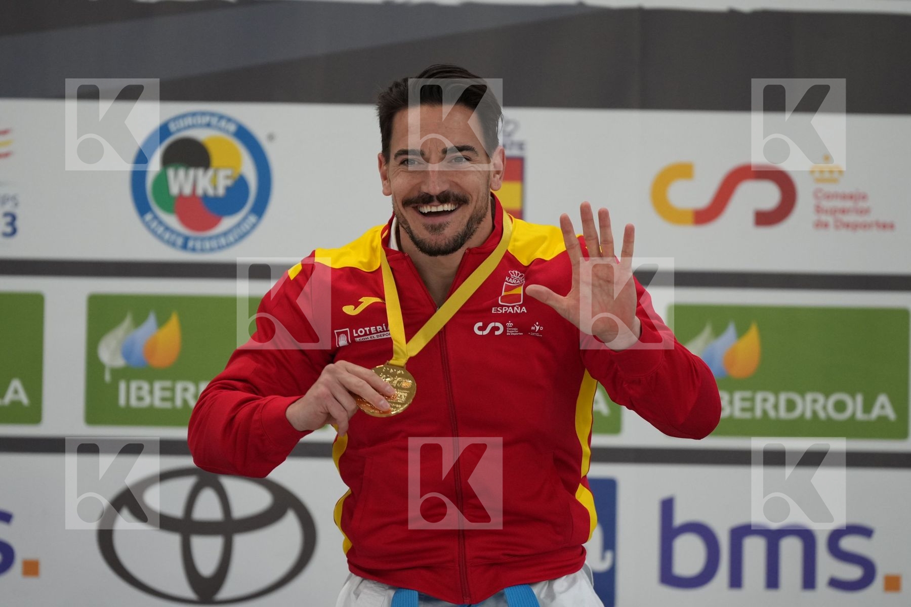 Male Kata - Podium ceremony