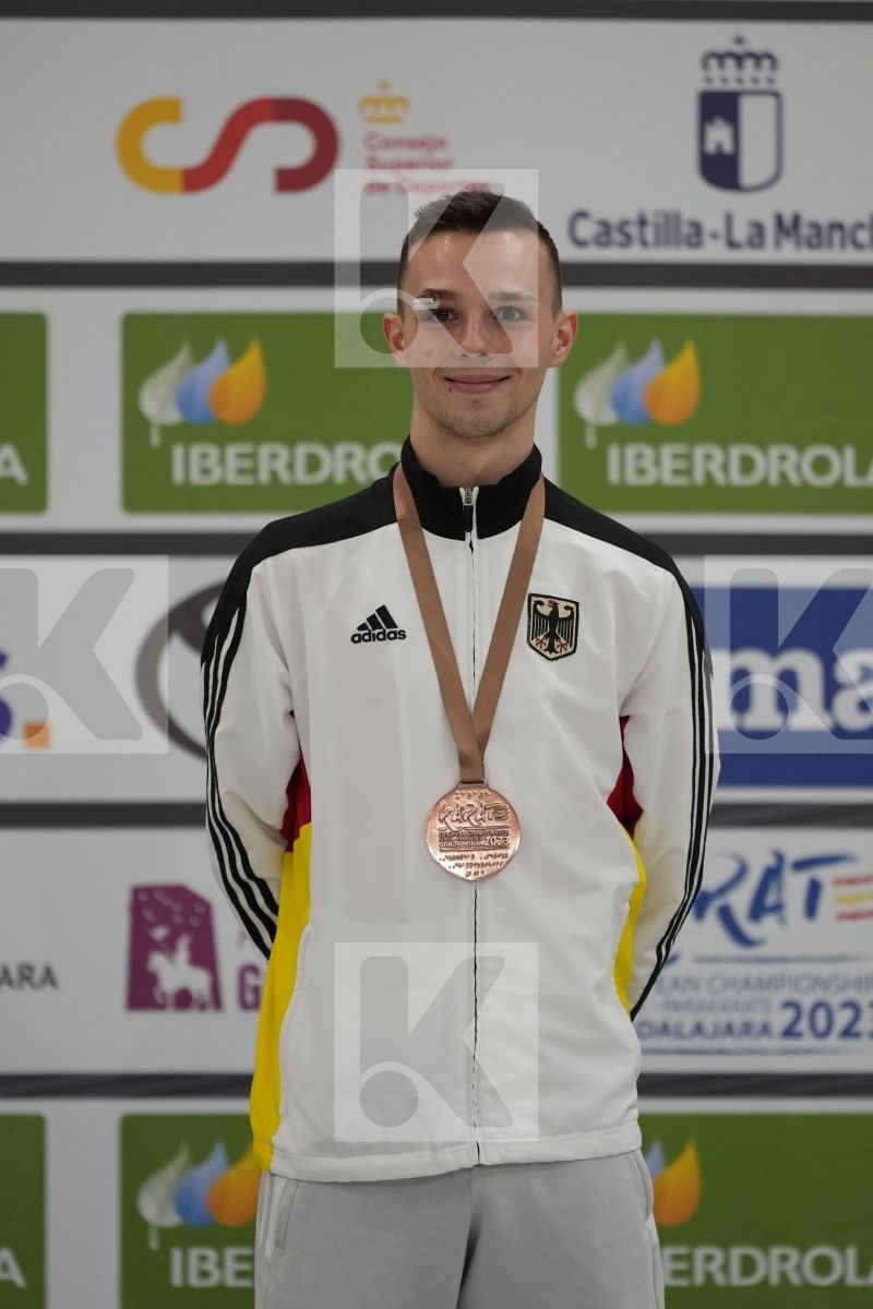 Male Kumite -60 Kg - Podium ceremony