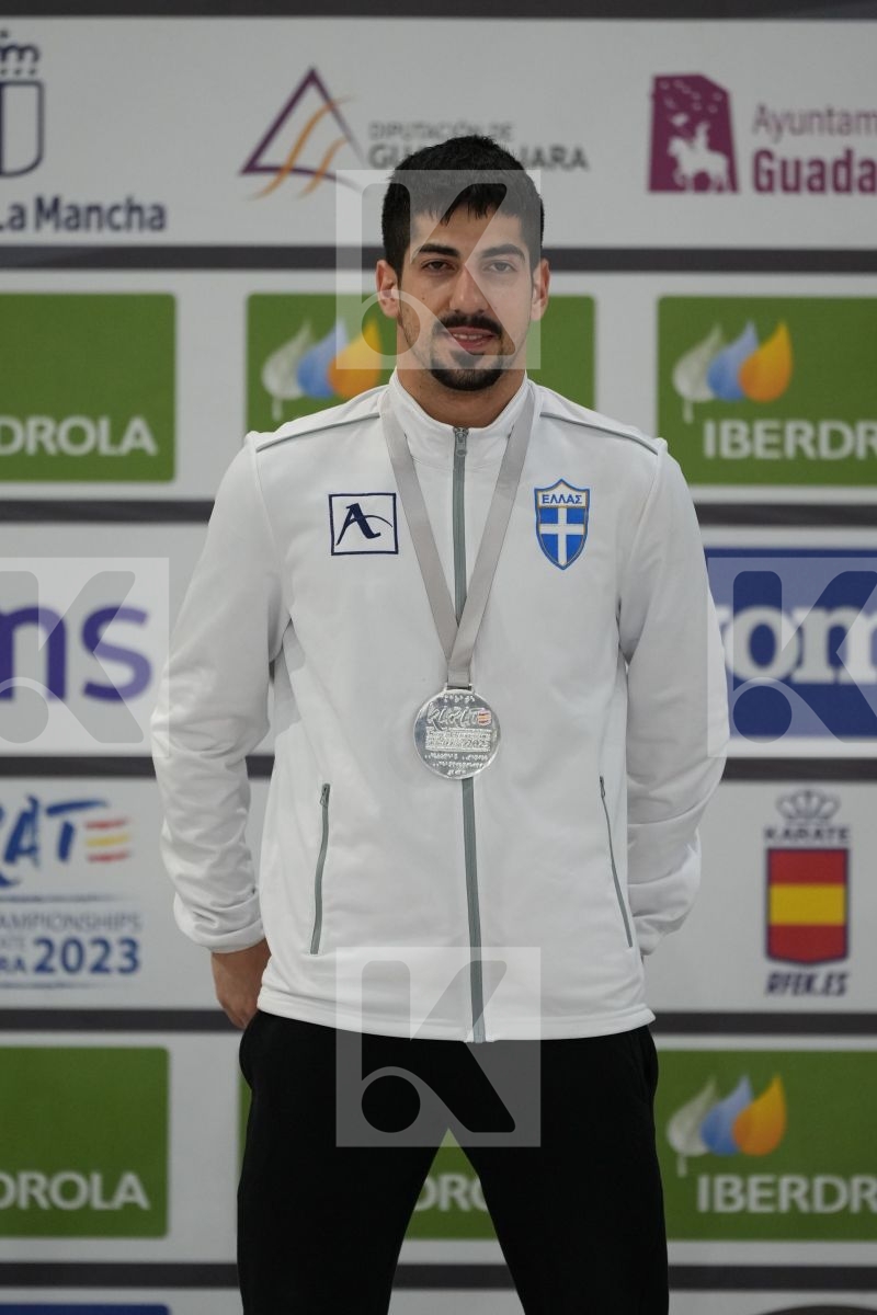 Male Kumite -60 Kg - Podium ceremony