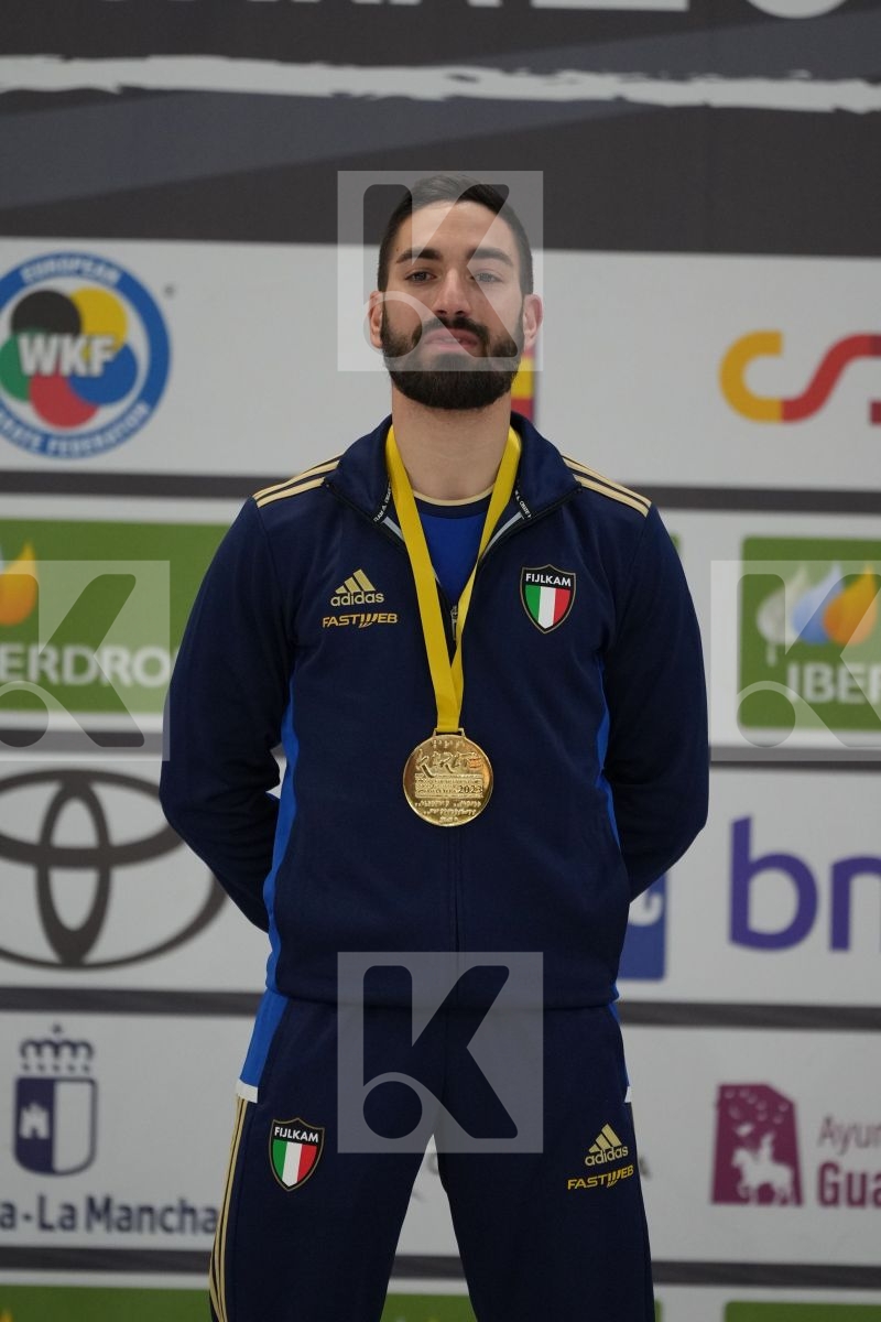 Male Kumite -60 Kg - Podium ceremony