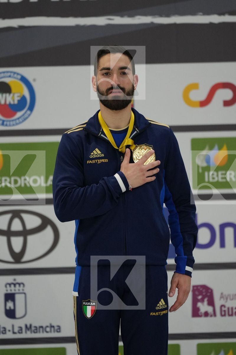Male Kumite -60 Kg - Podium ceremony