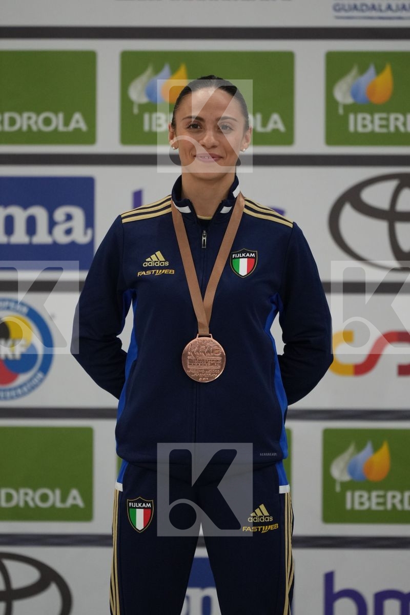 Female Kumite -50 Kg - Podium ceremony