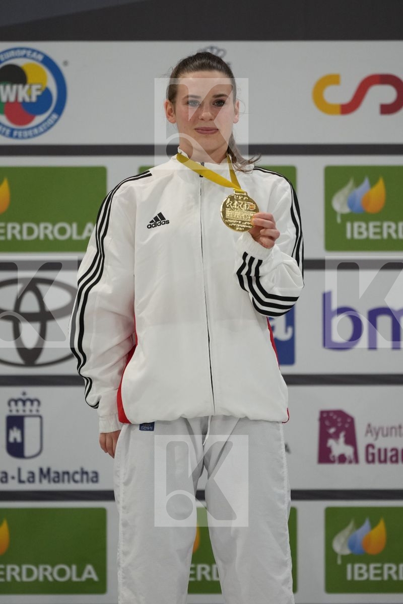 Female Kumite -50 Kg - Podium ceremony