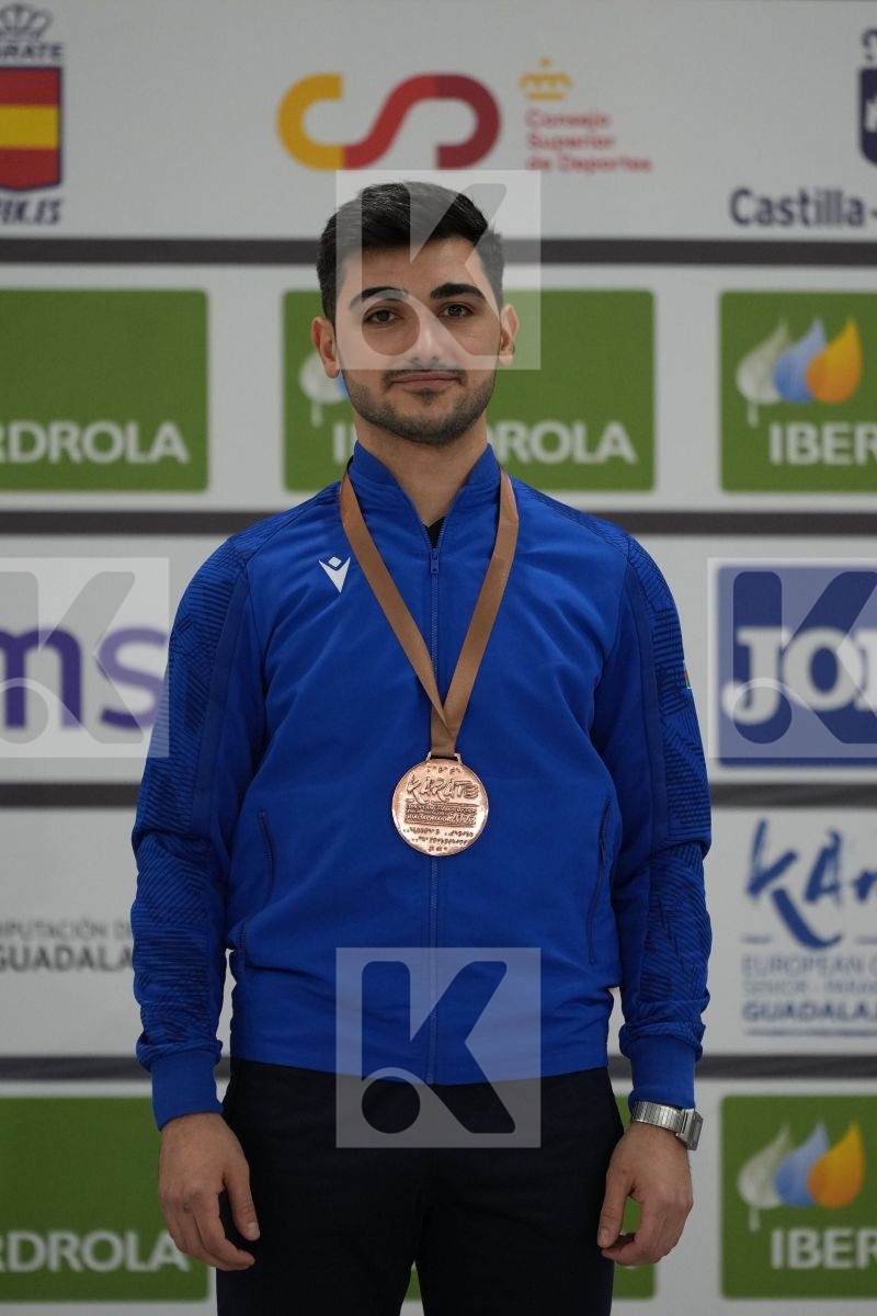 Male Kumite -67 Kg - Podium ceremony