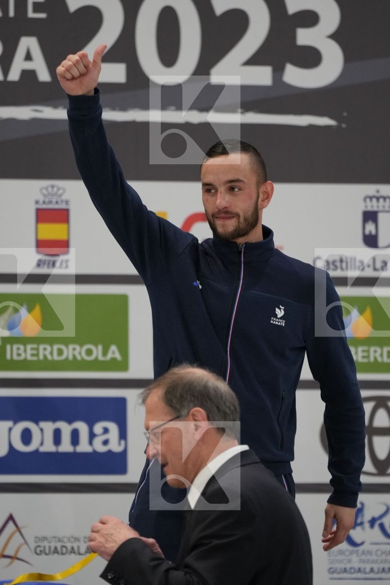 Male Kumite -67 Kg - Podium ceremony