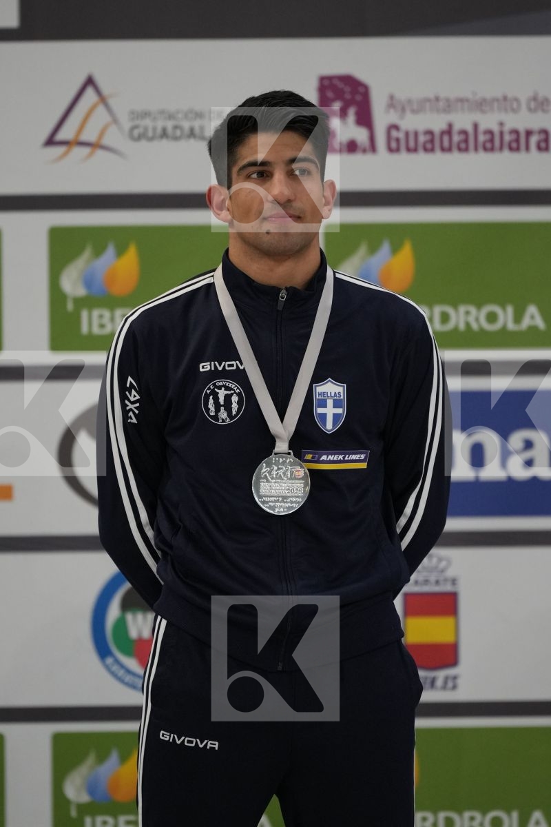 Male Kumite -67 Kg - Podium ceremony