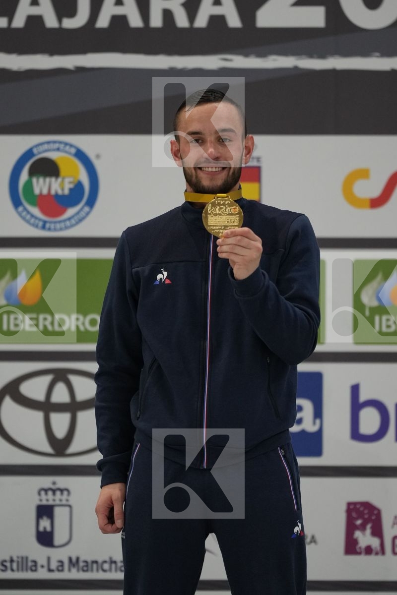 Male Kumite -67 Kg - Podium ceremony