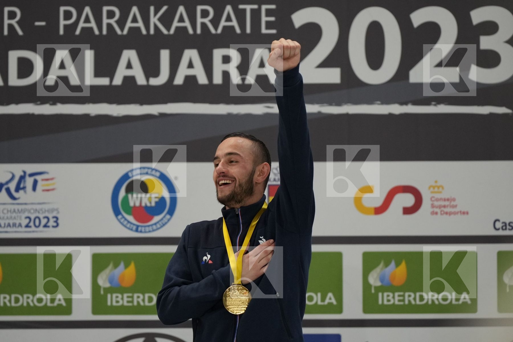 Male Kumite -67 Kg - Podium ceremony