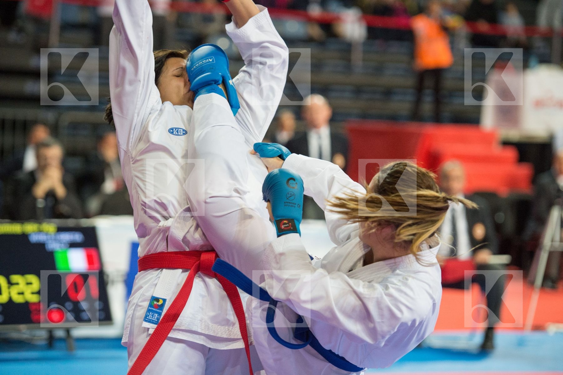 +68 kg female Hocaoglu Meltem Italy kumite top Turkey Vitelli Gr