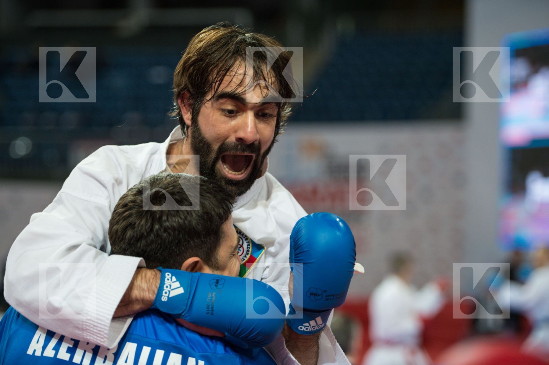 -75 kg Aghayev Rafael Azerbaijan kumite top