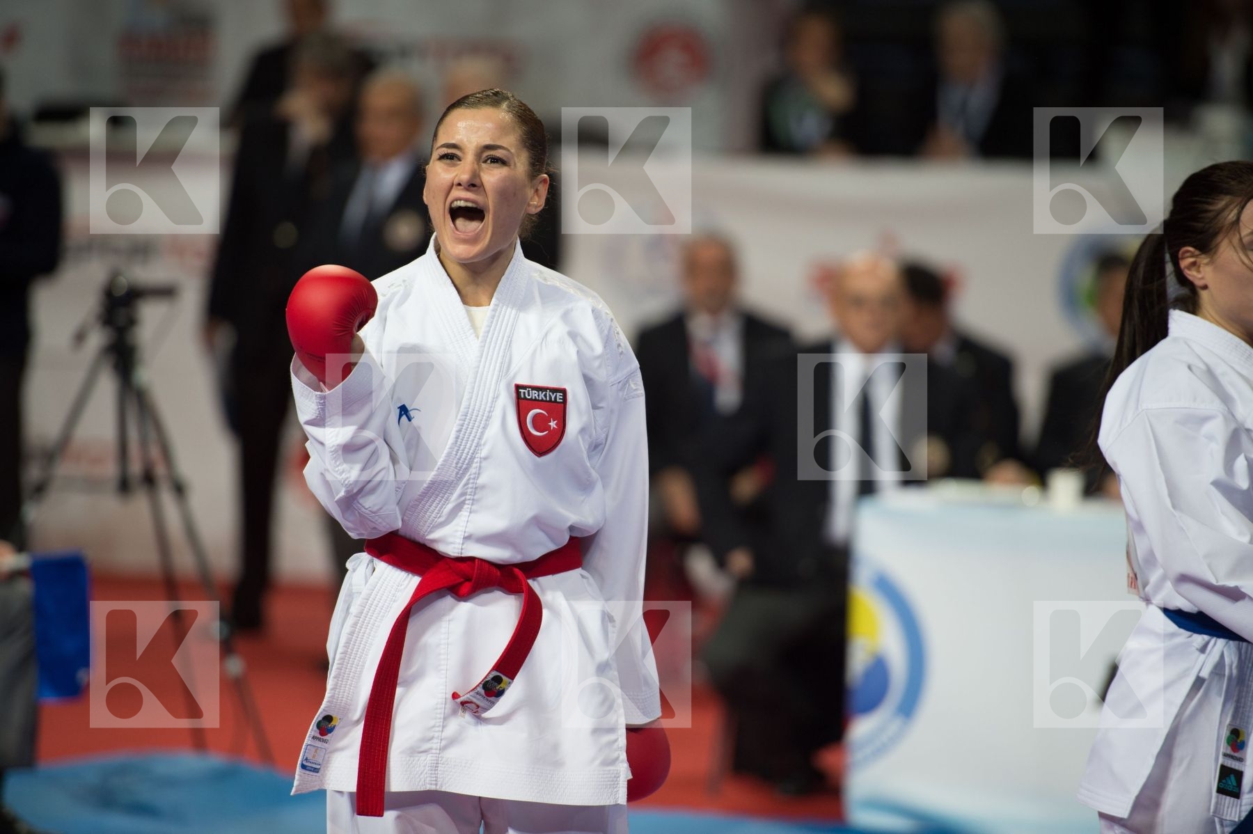 -55 kg Cardin Sara female Italy kumite top Turkey Yakan Tuba