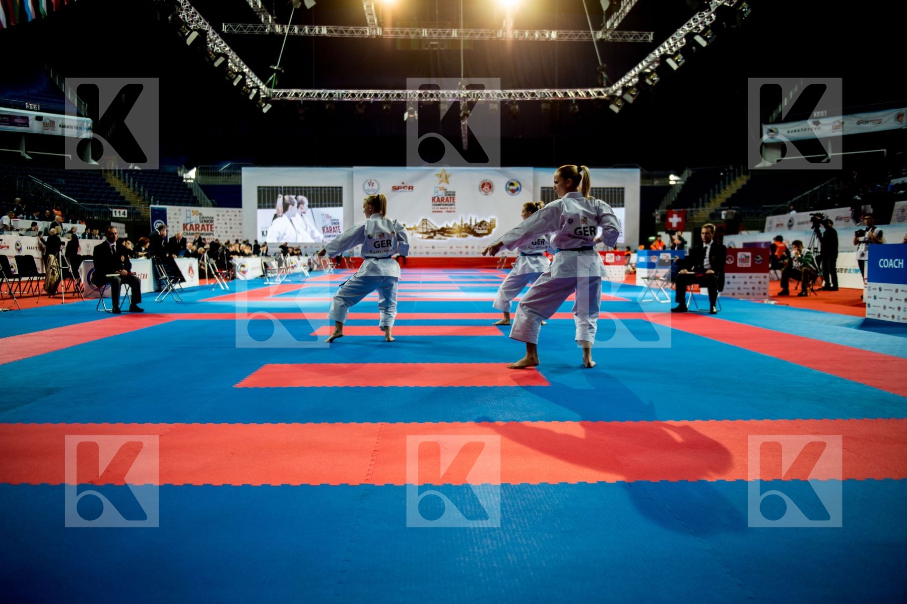 female Germany kata team top