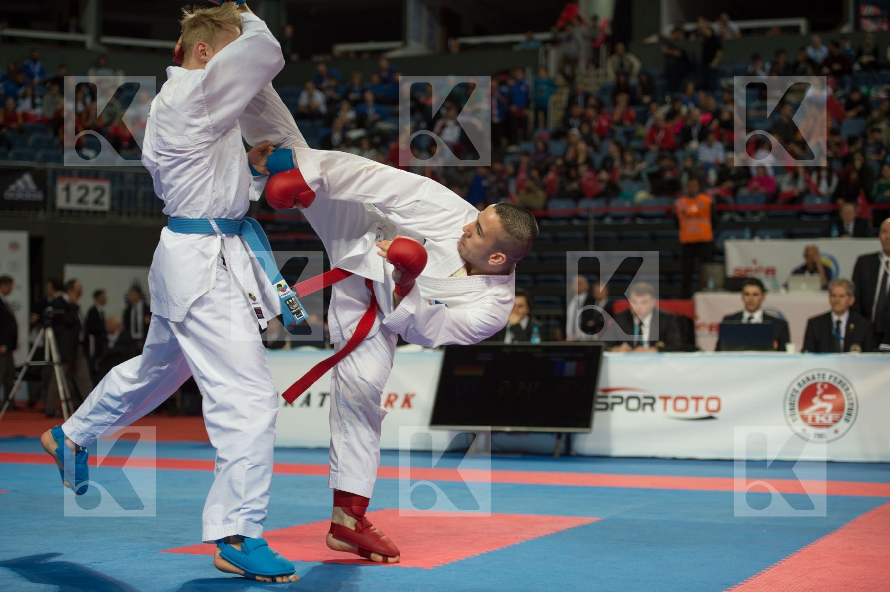 France Germany kumite male team top