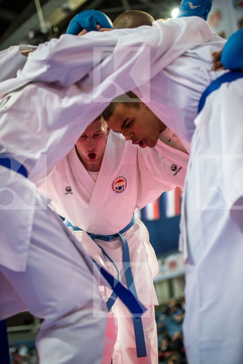 kumite male Netherlands team top