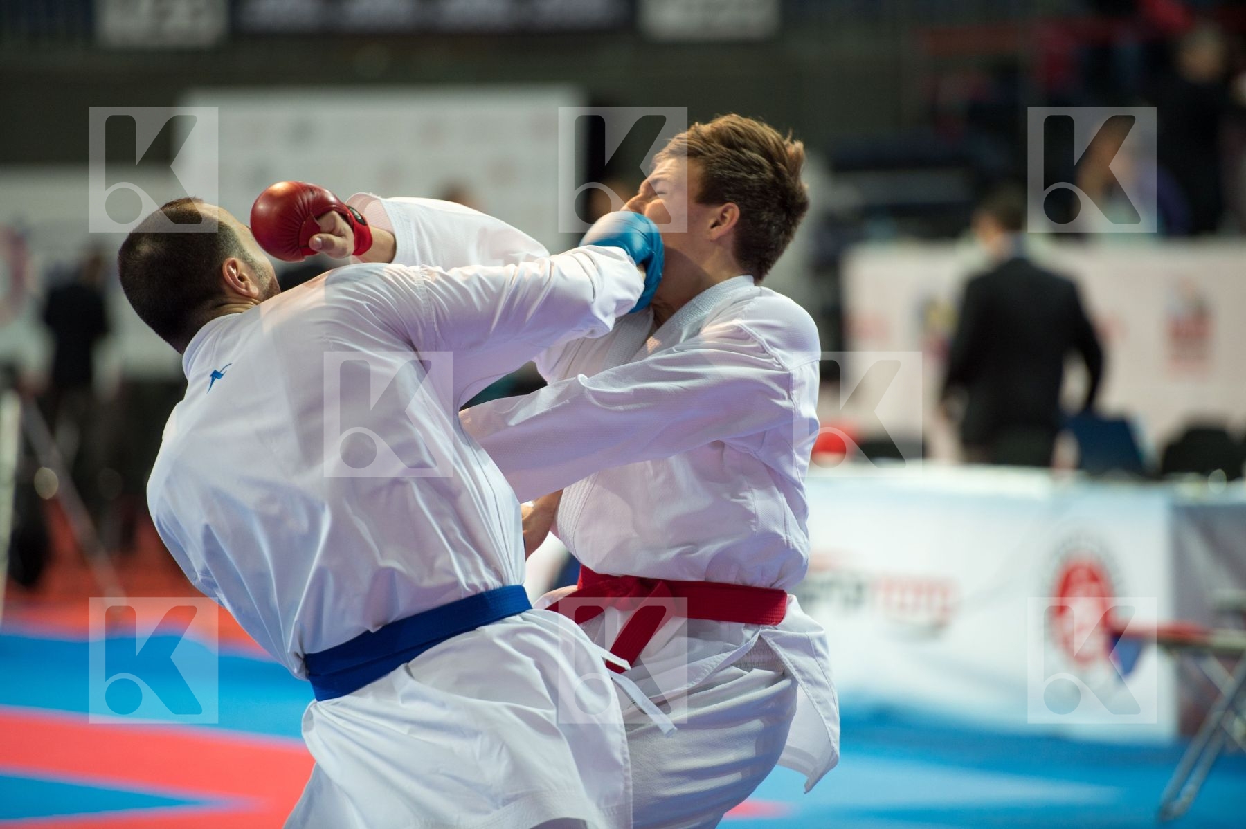 Denmark kumite male Netherlands team top
